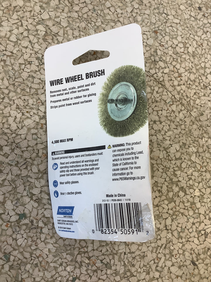NTN 2-IN COURSE WIRE WHEEL