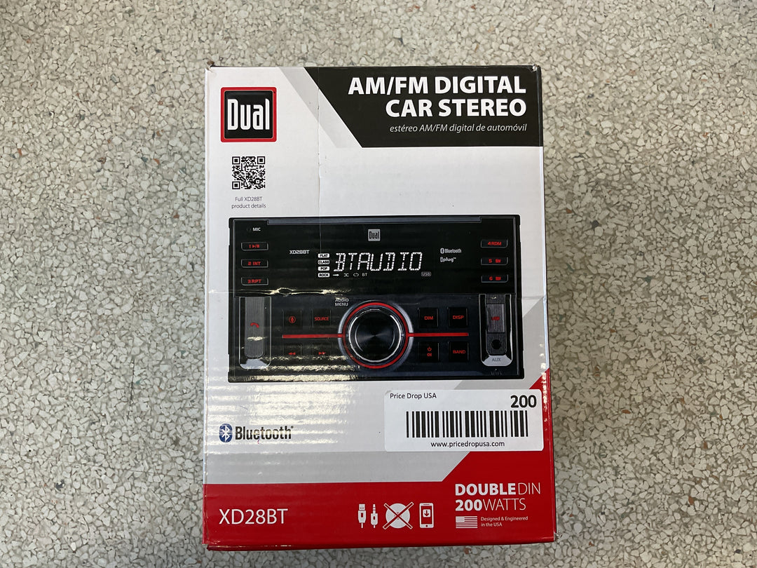 DUAL AM/FM DIGITAL CAR STEREO