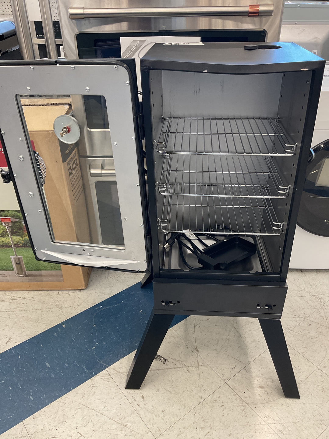 Barbecue grill smoker