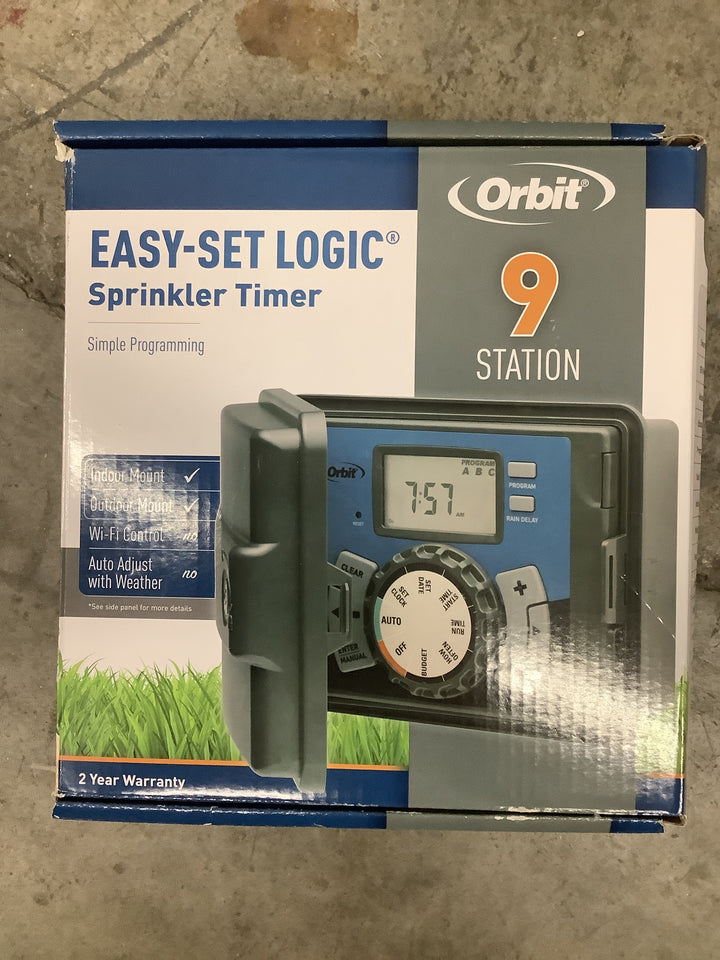 Orbit 9-Station Indoor/Outdoor Irrigation Timer
