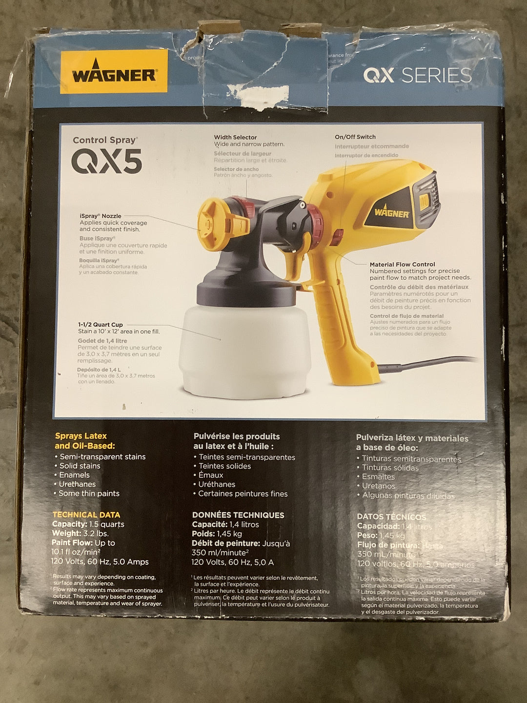 CONTROL SPRAY QX5