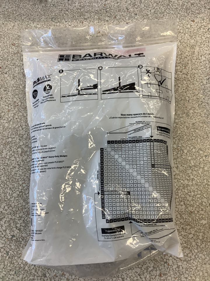 BW 1/8-IN PLSMAX SPACER 200-CT