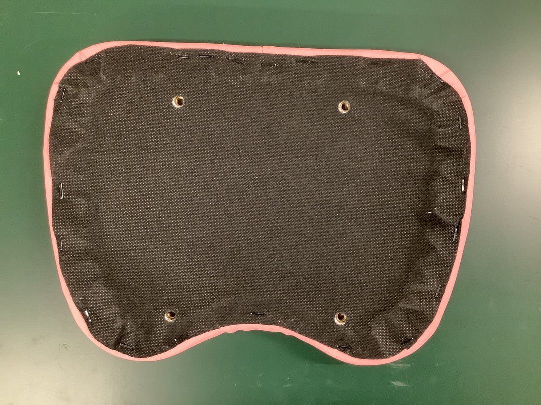FEIERDUN Replacement Seat Cushion Pad Pink Vinyl Home Gym Workout Bench Part