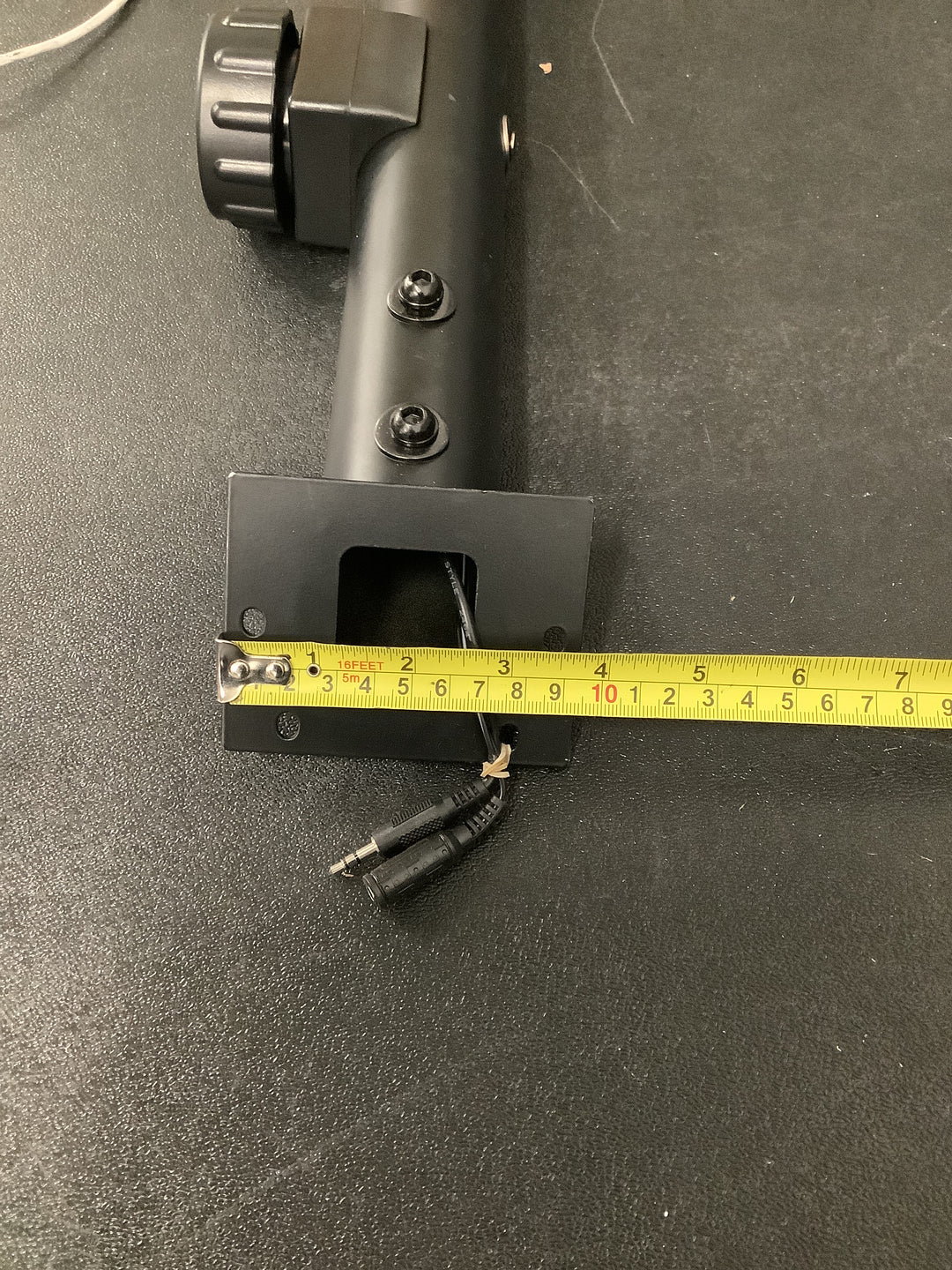 Replacement 16-Level Exercise Bike Handlebar Post Assembly with Tension Control Knob & Cable