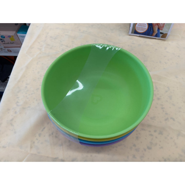 Munchkin 4 Bowls Multi - Nesting for Stacking, BPA-Free