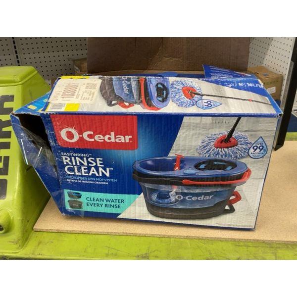 O-Cedar EasyWring RinseClean Microfiber Spin Mop System Retail $40.00