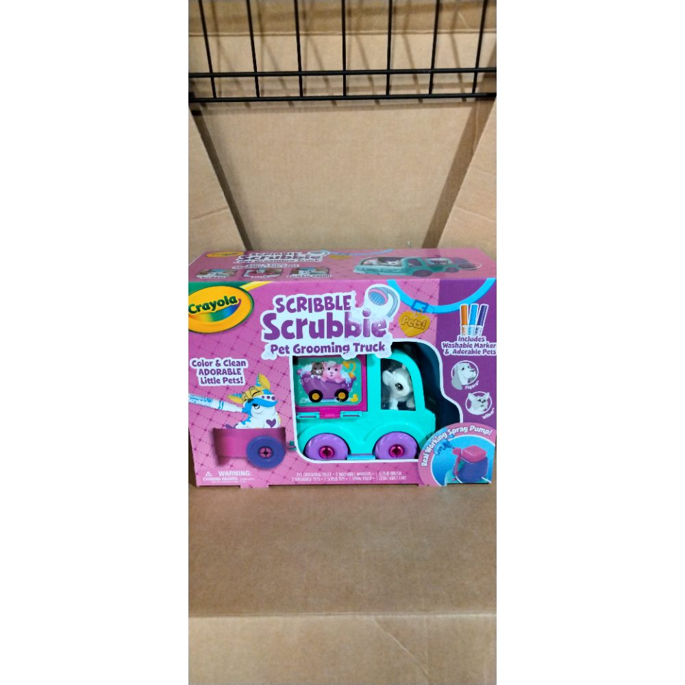 Scribble Scrubbie Pets! Beauty Salon Playset Retail $23.00