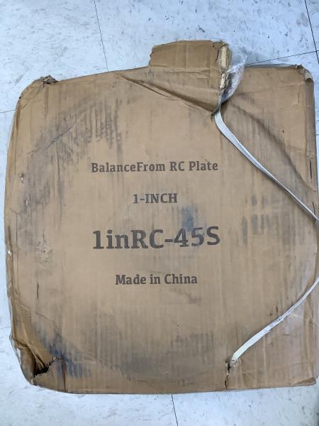 BalanceFrom 1-INCH 1inRC-45S RC Plate Retail $29.99