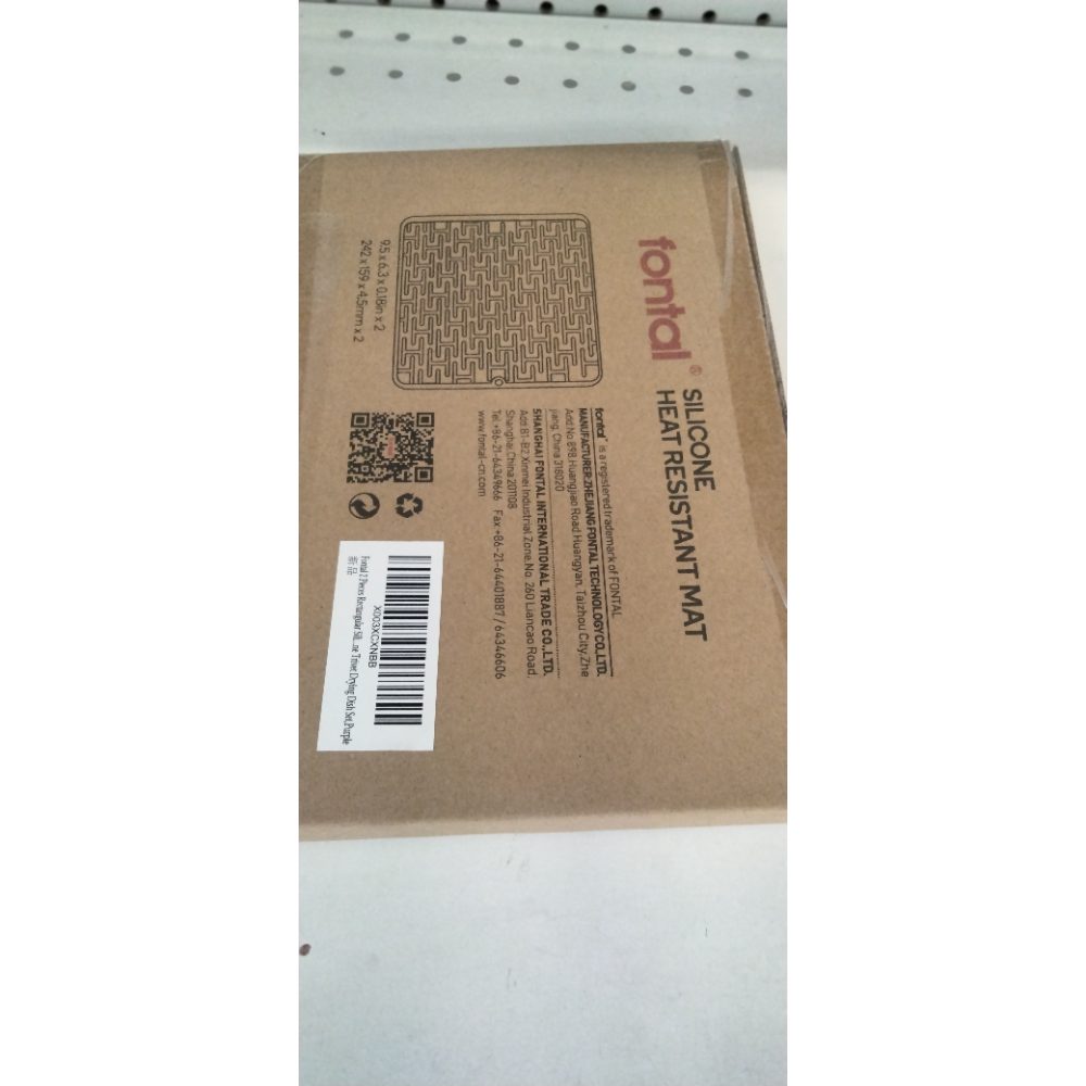 fontal Trivets for Hot Dishes,Good Grips Silicone Pot Holders,Silicone Hot Pads for Kitchen,Silicone Trivets Mat for Hot Pot and Pans,Spoon Holder,Drying Mat,Rectangular,Purple,2PCS