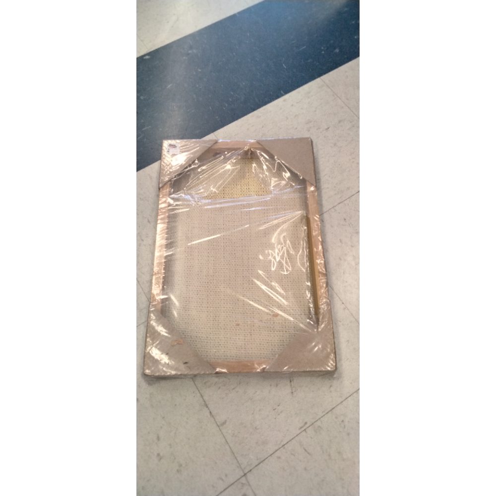 WOODART - Wood and Sisal Rope Decorative Tray - Hosting Adornment, Decorative Dish - Decoration Accessory, Rectangle Brown Wooden Ottoman Tray - Serving Platter, Candle Display - Teak 18x12Ã¢â‚¬Â