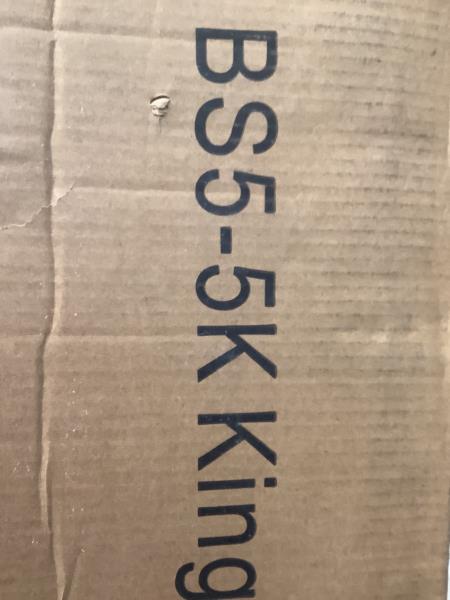 BS5-5K King Bed Frame Retail $189.99