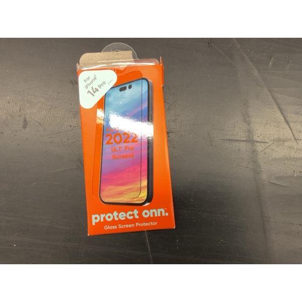 Onn. Screen Protector - iPhone 14 Pro, 6.1" Screen Retail $8.00