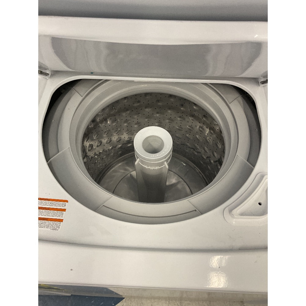 GE Stacked Washer Dryer, Super Deal, White