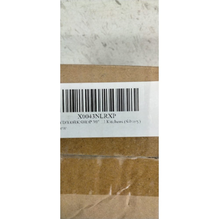 SYDWORKSHOP 30" Magnetic Shelf for Stove tops, 2 Pack 15'' Stove Spice Racks Organizer with Strong Magnets and Adhesive Pads for Small Kitchens (Silvery)