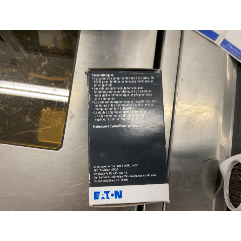 Eaton Arrow Hart AHCL1430P Locking Plug - Color Coded, 30A, 125/250V