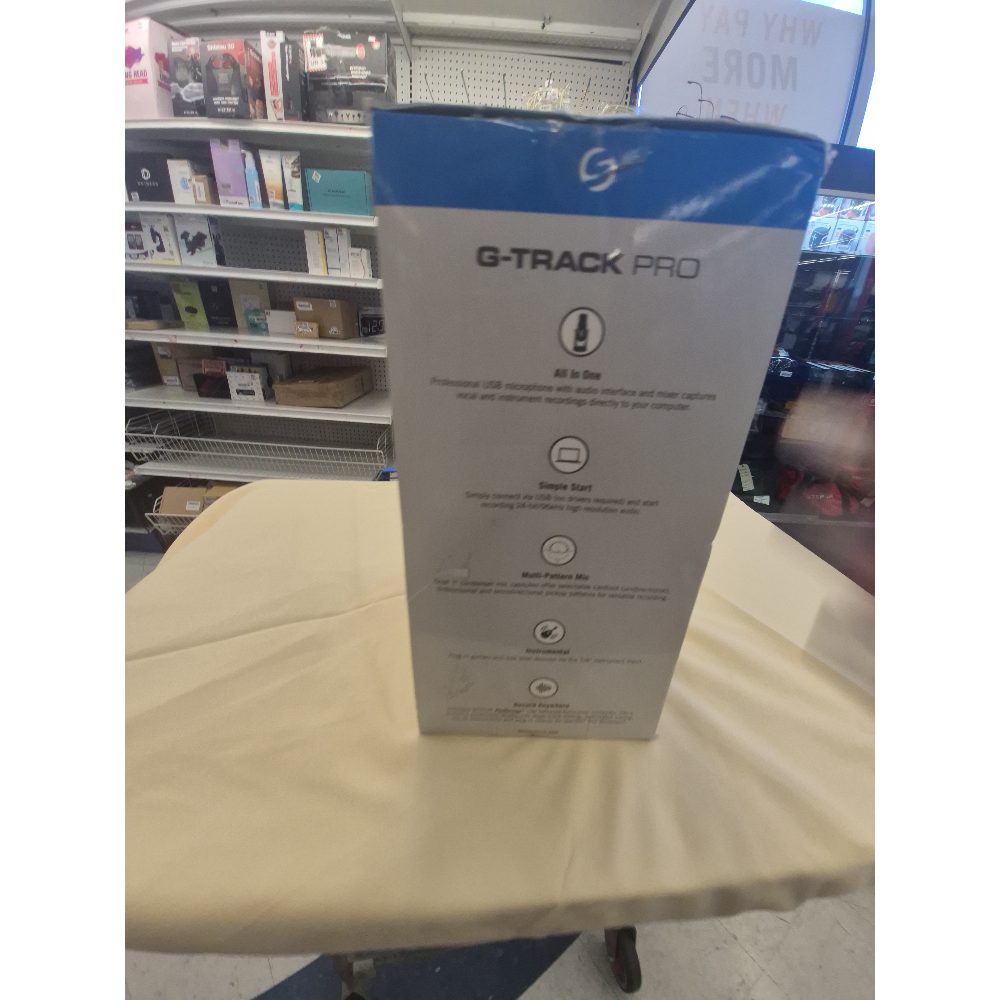 Samson G-Track Pro - USB Studio Microphone, Audio Interface, Music Recording, Podcasting, Gaming