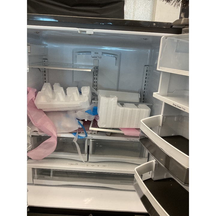 GE Appliances Refrigerator PYGS25KVNFS, French Door, Stainless Steel