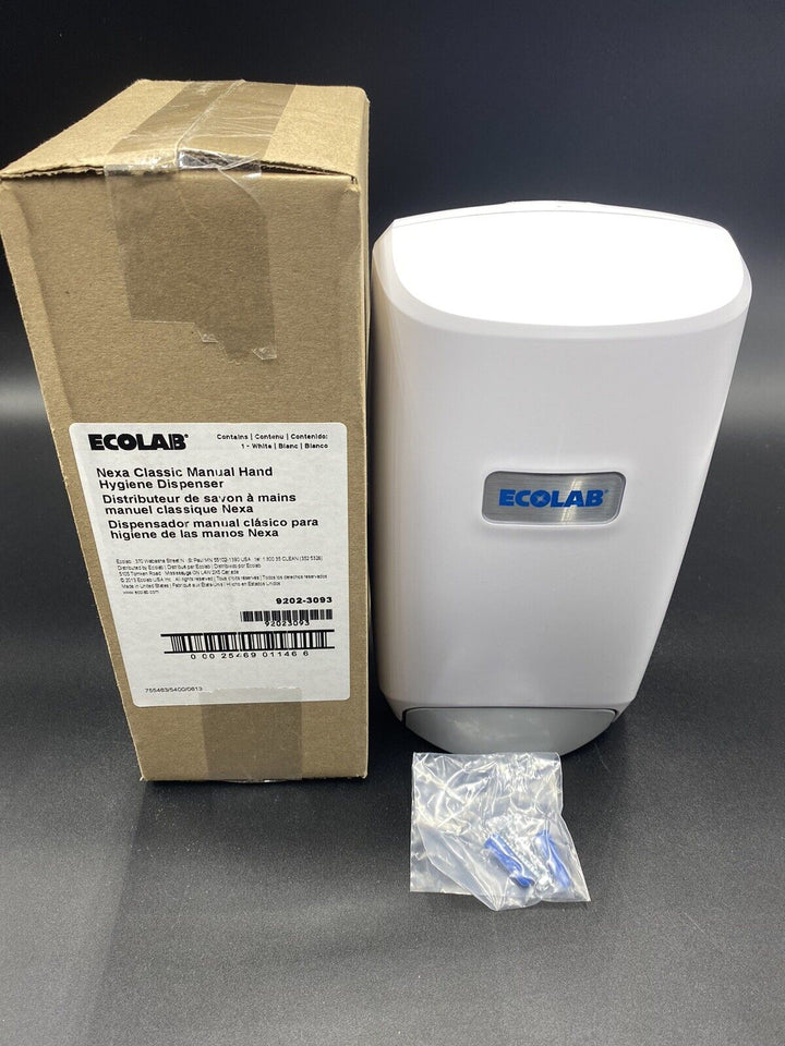 Ecolab 9202-3093 Hand Soap Dispenser, 1250mL - White