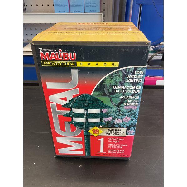 Intermatic Malibu Architectural Grade Metal Verde Three Tier Light Retail $45.00