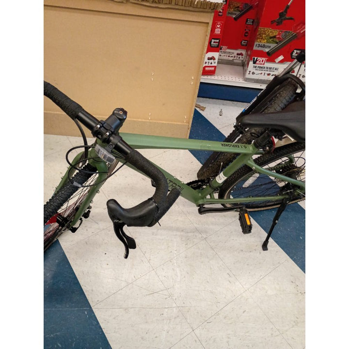 700c Ozark Trail G.1 Explorer Drop Bar Gravel Bike  Small Frame  Fits Riders 5 1  - 5 5   Green  Adult