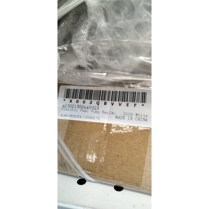 X AUTOHAUX Electric Fuel Pump Replacement Metal Plastic 3B4-13907-10-00 for Yamaha ATV GRIZZLY 550 700 EPS 4WD 2009 White