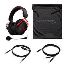HyperX Cloud Alpha - Gaming Headset, Wired, Over-Ear, Black/Red Retail $70.00