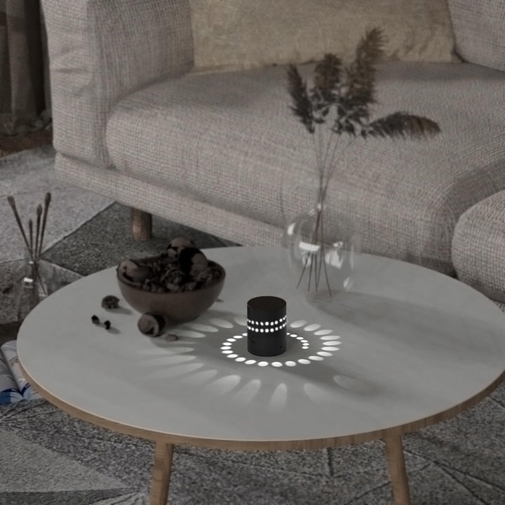 VITANO Spiral Wall Light, 2-IN-1 LED Wall Lights, Battery Operated/USB Charging,Decorative Soft White Lighting for Living Room, Bedroom,Restaurant Hotel...