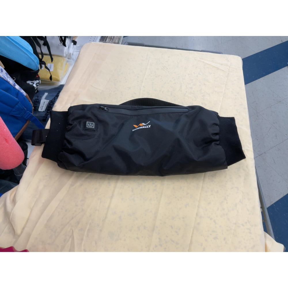 NOWALLY Hand Warmer, Heated Muff, Adjustable Strap, Black