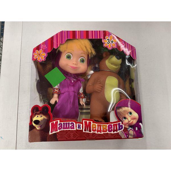 Masha and the Bear Doll Set - Masha Doll, Bear Figure