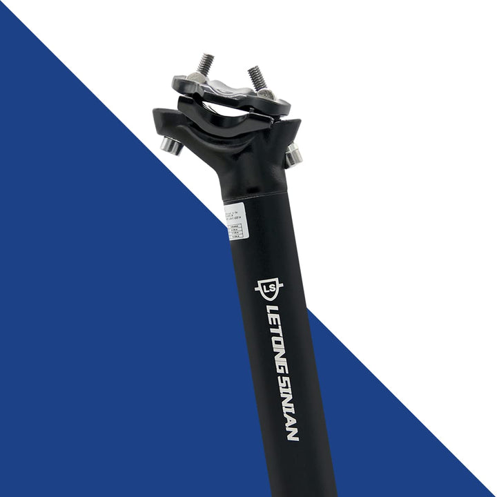 Bike Seat Post, Aluminum Alloy Bicycle Seat Post 27.2 / 30.9 / 31.6 * 350mm, Bike Seatpost for MTB Road Bike BMX