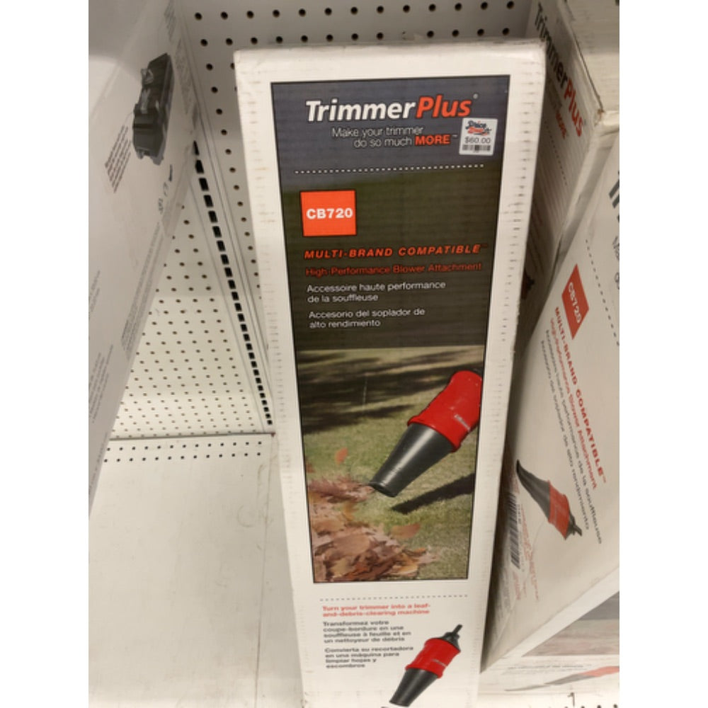 TrimmerPlus CB720 High Performance Blower Attachment with Concentrator for Attachment Capable String Trimmers, Polesaws, and Powerheads