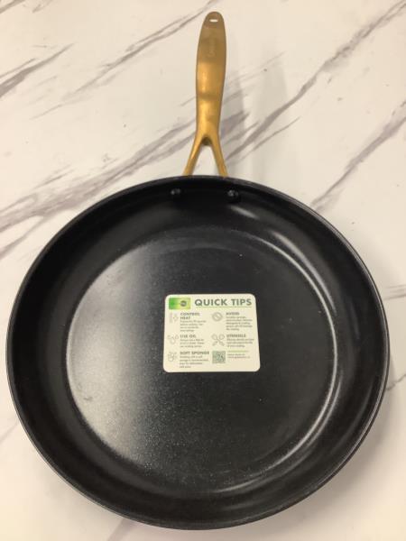 GreenPan Valencia Pro Frying Pan - 12-inch, Nonstick, Gold Handle Retail $60.00