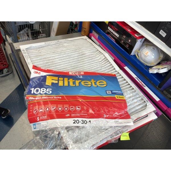 Filtrete 1085 - Allergen Defense Extra, 20x30x1, 2-Pack Air Filter Retail $30.00