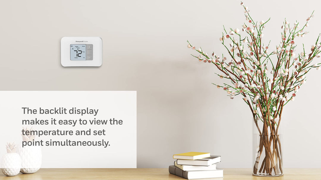 Honeywell Home RTH5160D1003 Non-programmable Thermostat, White