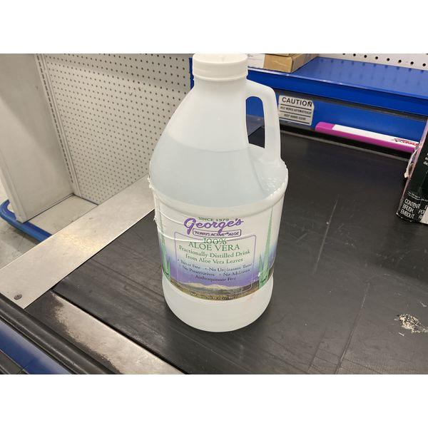 George's Aloe Vera - 100% Fractionally Distilled Drink, From Aloe Vera Leaves, Bitter Free Retail $20.00