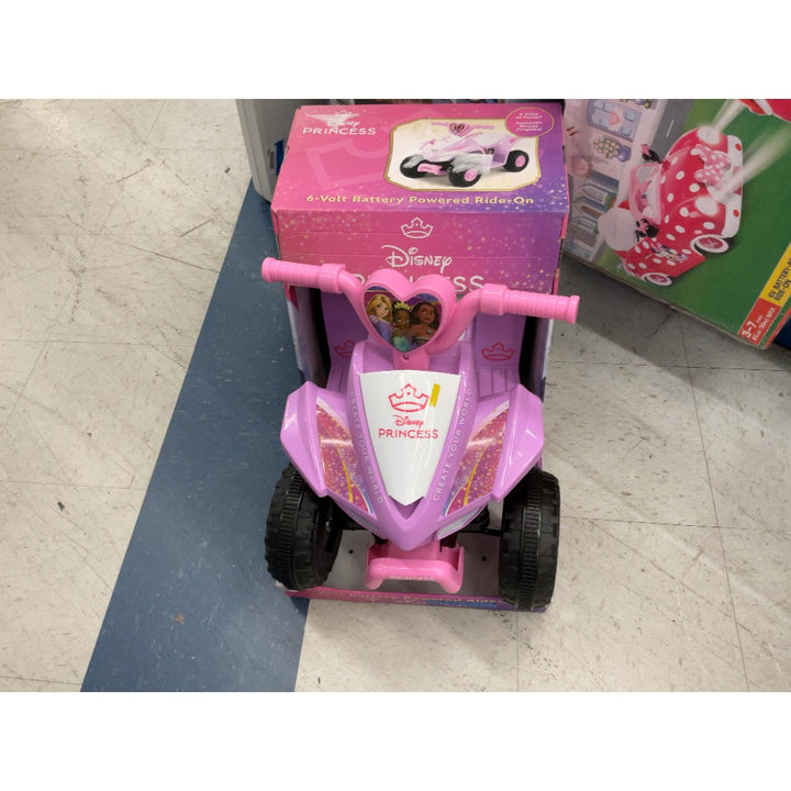 Disney Princess 6-Volt Battery-Powered Ride-On, Pink