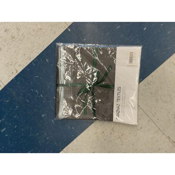 Tanznaz Textiles Sheet Set - Luxurious Comfort, Durable, Stylish - Grey Retail $10.00