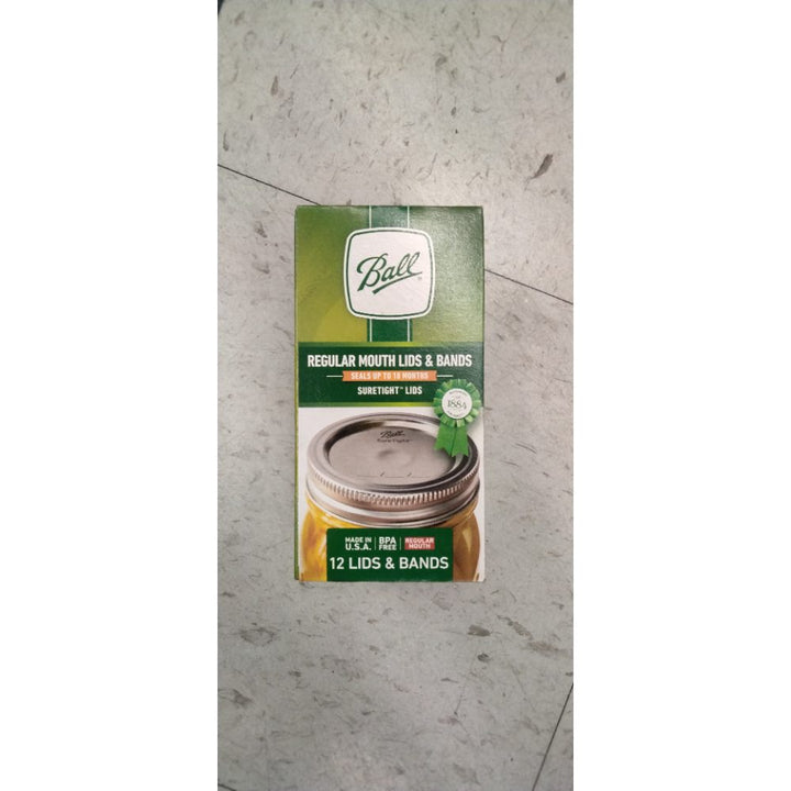 MASON LID&BANDS REG BX12
