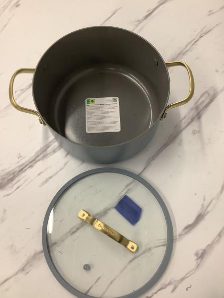 GreenPan Magneto Stock Pot with Glass Lid Retail $80.00