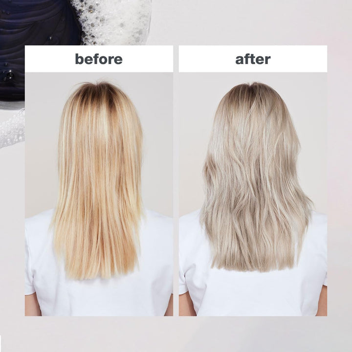 milk_shake icy blond shampoo | award winning shampoo with black pigment to cool brassy tones and enhance platinum blonde hair | ideal for maintaining icy, ash-toned color 10.1 fl oz