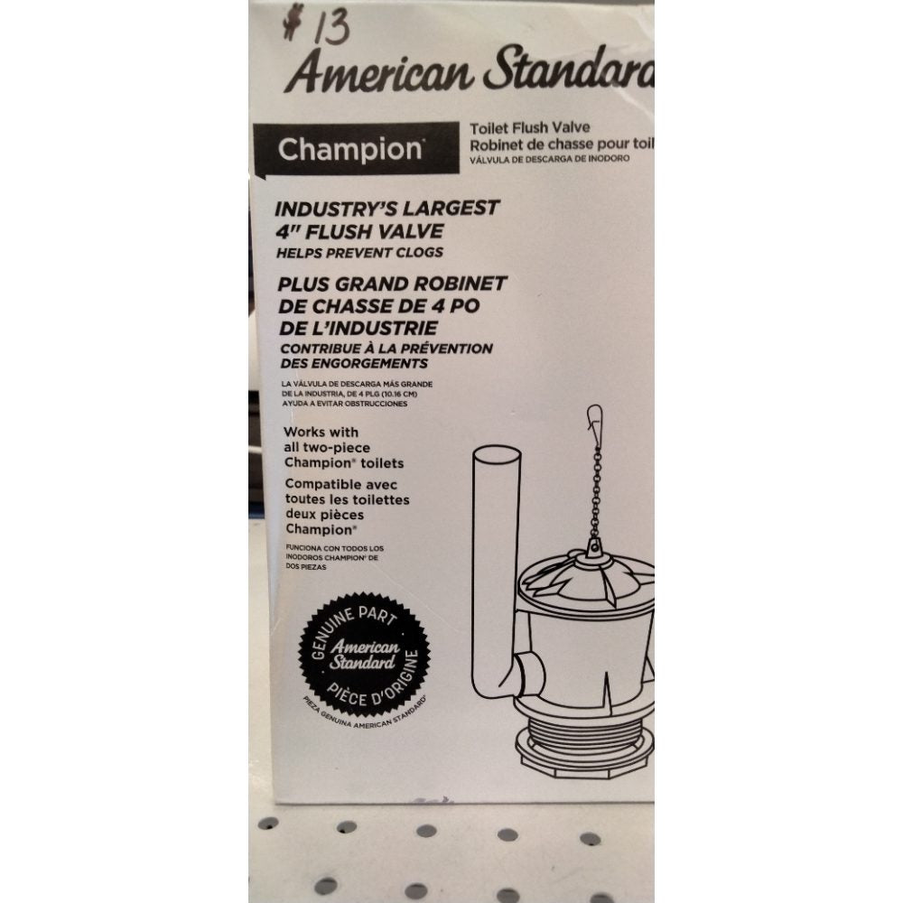 American Standard Champion 4-Inch Flush Valve