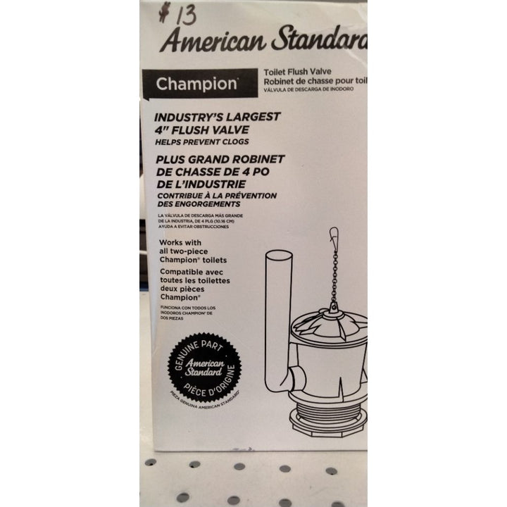 American Standard Champion 4-Inch Flush Valve