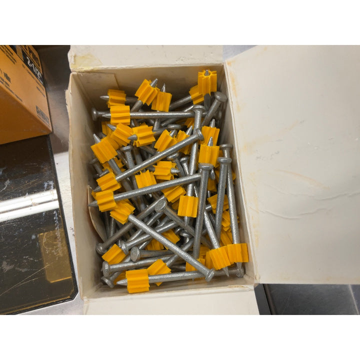 DeWalt Powder Drive Pins - Fastening Pressure Treated 2x4 to Block, Concrete and Hard Concrete