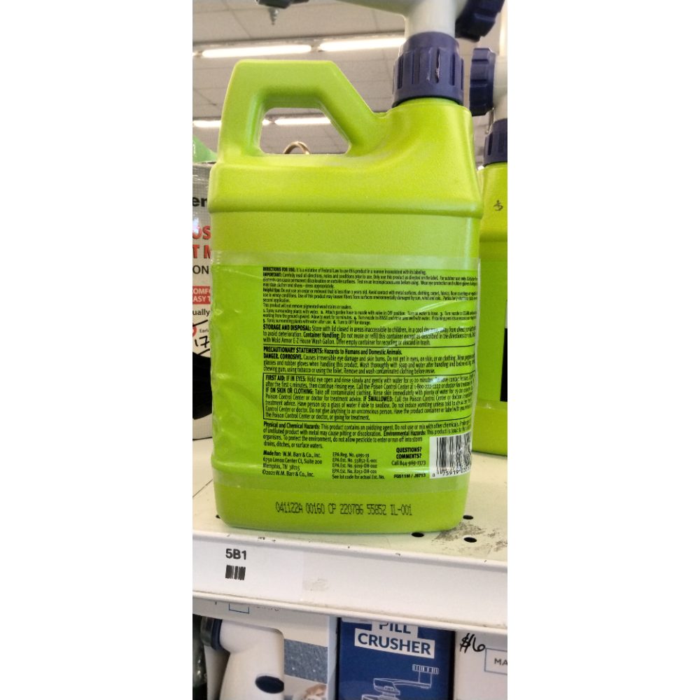 MOLD ARMOR 64 oz. E-Z House Wash - Brick, Concrete, Trim & Siding Cleaner