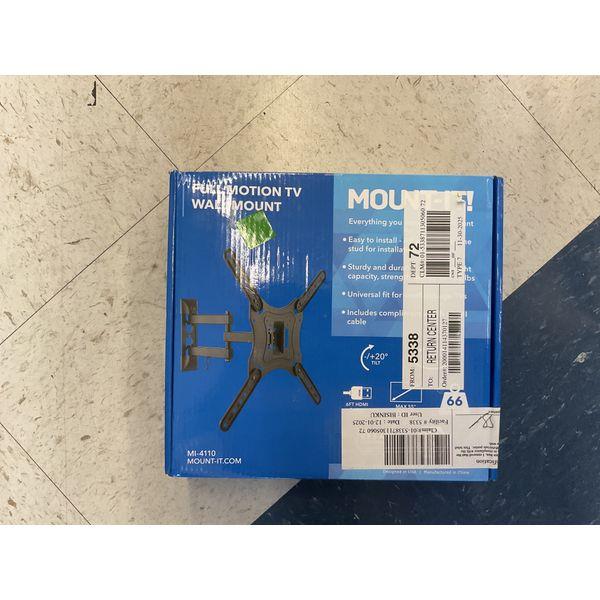 Mount-It! Full Motion TV Wall Mount - MI-4110, Easy Install, Sturdy, Universal Fit