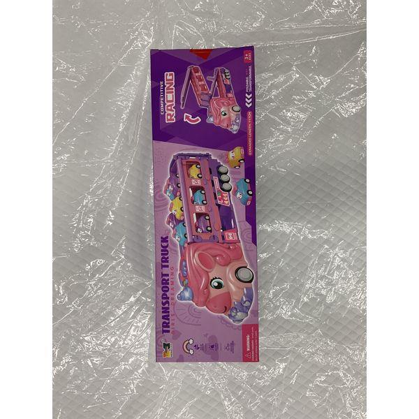 Competitive Racing, Transport Truck - Girls Dreaming, Foldable, Transformable, Pink and Purple