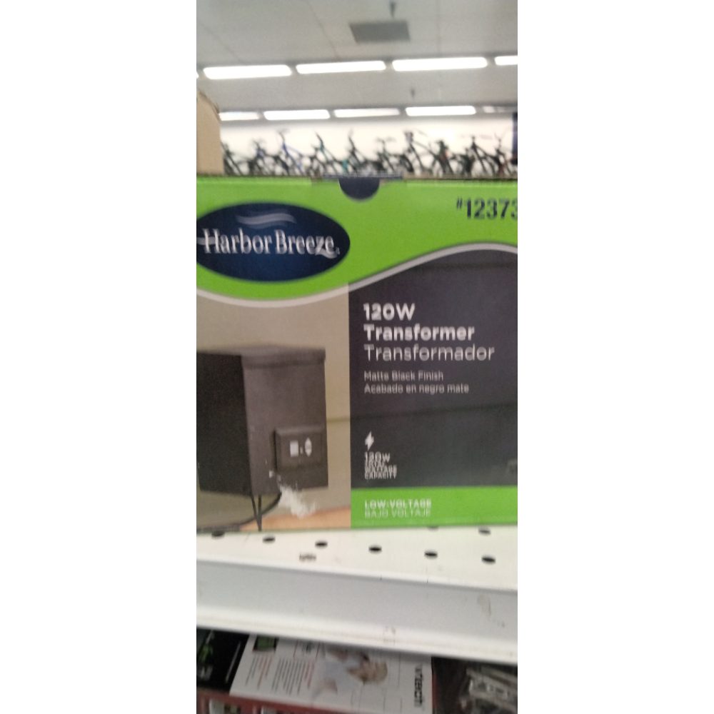 Harbor Breeze 120W Multi-Tap Landscape Lighting Transformer #1237386, EUC W/ Box