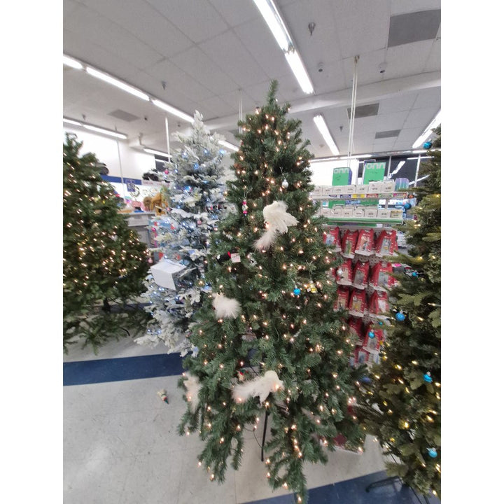 Artificial Christmas Tree, Decorated - Lights Included