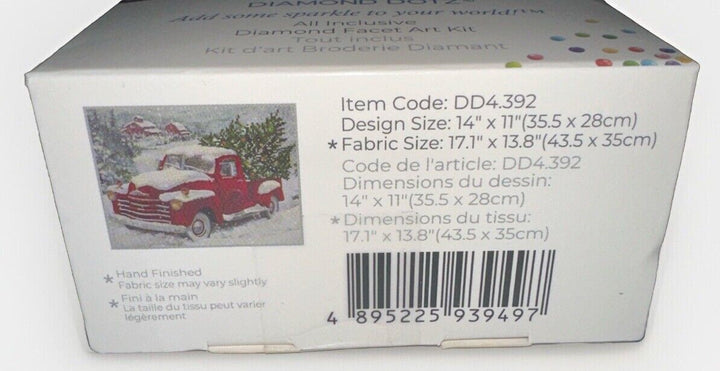 NEW-RARE Diamond Dotz Christmas Trees Facet Art Special Ed. Intermed. DD4-392