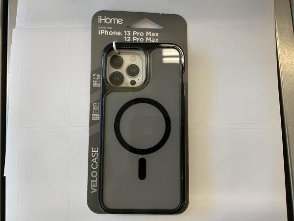 IHome Magnetic Velo Phone Case for iPhone 13 Pro Max/ 12 Pro Max- Blac – pricedropusa IHome Magnetic Velo Phone Case for iPhone 13 Pro Max/ 12 Pro Max- Blac – pricedropusa